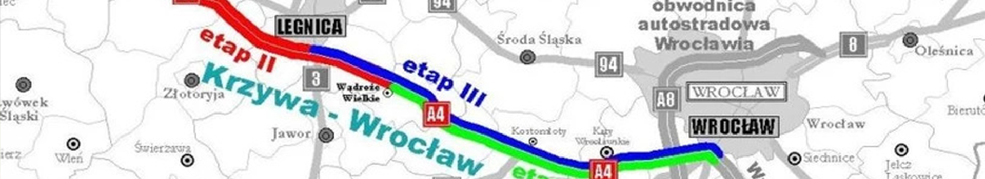Spór o przebudowę A4 i możliwe zabetonowanie południa Wrocławia